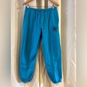 Champion Women’s 100% AUTHENTIC long‎ sweat pants size Medium Blue Logo